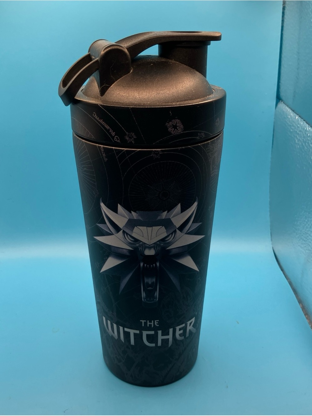 G Fuel The Witcher Tawny Owl Collector's Box Stainless Steel Shaker Cup ONLY